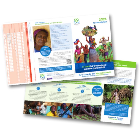 Ansicht Spendenfaltblatt